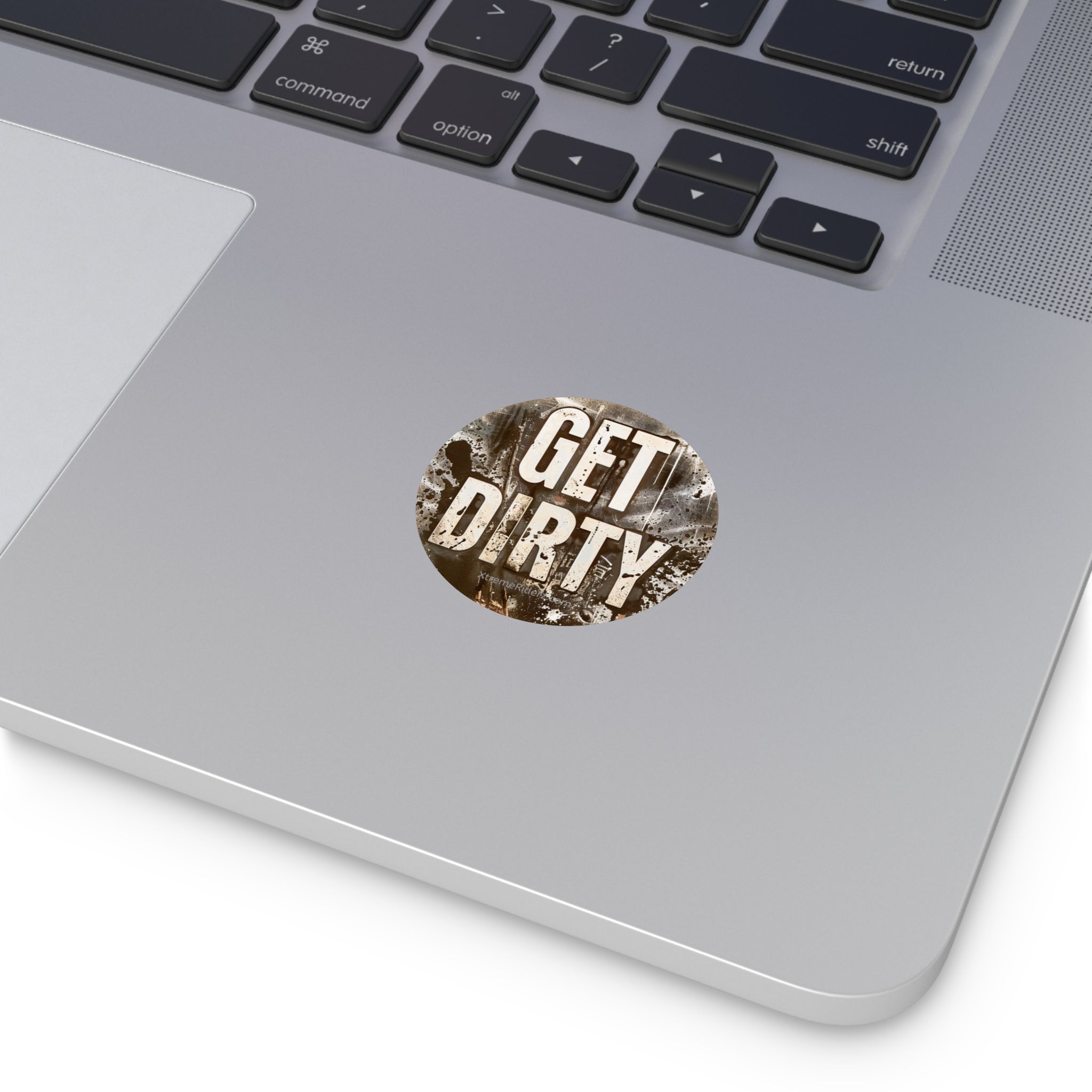 Get Dirty ATV- Xtreme Riderz - Round Vinyl Sticker